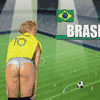 java игра Бразильская болельщица