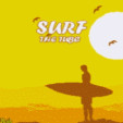 мобильная java игра Surf the tube